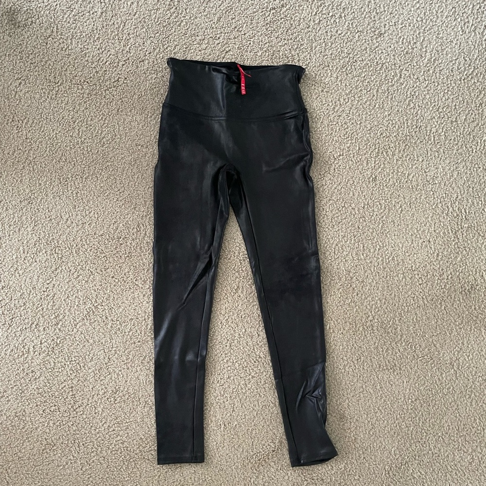 Spanx Faux Leather Leggings